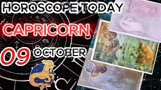 🐐 CAPRICORN Daily Horoscope Oct 9 2024  💎LUCKY CHARMS Unveiled  💥SHOCKING Career Twist [upl. by Kersten]