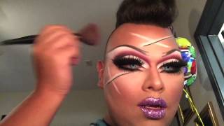 Lushious Massacr MakeUp VLOG 121314 [upl. by Ynohtnakram]