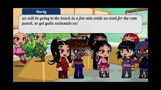 Baddies Dreamhouse  Ep4 Jamaica is a living h3ll  Gacha club shows [upl. by Tiphani]