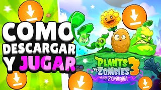 CÓMO DESCARGAR Y JUGAR PLANTS vs ZOMBIES 3😍YA DISPONIBLE en Android y iOs [upl. by Mcfadden]