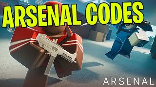 NEW Arsenal Codes  Roblox Arsenal Codes October 2024 [upl. by Freeman]