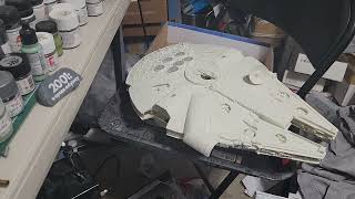 MPC Millennium Falcon 172 Scale Part 3 Assembly and Photoetch [upl. by Chrystel]