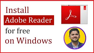 How to Download amp Install Adobe Acrobat Reader for free on Windows 10 11 Updated August 2022 [upl. by Htiekal]