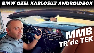 BMW Özel Kablosuz AndroidBOX TRde TEK [upl. by Anaihsat]