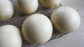 【麵包機 】白饅頭 【Bread maker recipe】 Steamed buns [upl. by Eesdnil]