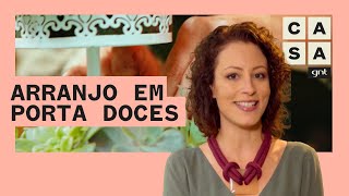 SUCULENTAS aprenda a fazer um arranjo em porta doce  Jardinagem  Carol Costa [upl. by Booth701]