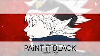 【Hatsune Miku】 PAiNT iT BLACK Vocaloid Cover [upl. by Awram]