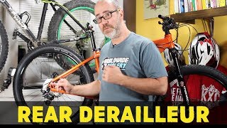 How to adjust your rear derailleur on a mountain bike [upl. by Dumanian]