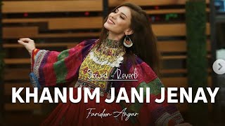 Khanum Jani Jenay  Faridoon Angar Pashto Song Slowed Reverbed [upl. by Thorvald]