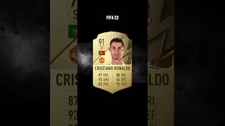 Evolution cards Ronaldos FIFA 21EA FC 24 ronaldo fifa fc24 worldcup evolution ishowspeed [upl. by Areik452]