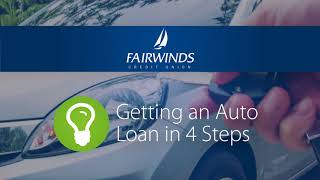 FAIRWINDS Credit Union  Get An Auto Loan In 4 Steps [upl. by Schlessinger166]