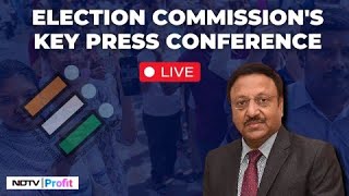 Election Commission LIVE I ECI Key Press Conference Ahead Of Lok Sabha Election Results [upl. by Enelaehs]