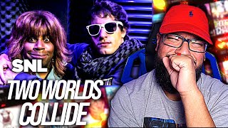 First Time Hearing The Lonely Island  Two Worlds Collide ft Reba McEntire REACTION [upl. by Narruc231]