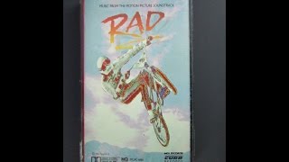 RAD Movie Soundtrack 1986 Cru Jones BMX Racing Cassette Tape 1980s [upl. by Llarret789]