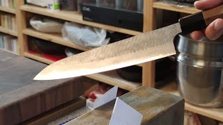 10 Minutes to Sharpen Your Knife Quick Sharpening Using 2 Whetstones 2000  5000 Grit [upl. by Jaeger993]