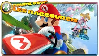 Mario Kart 8  Coupe Oeuf  Les raccourcis Wii U [upl. by Norine]