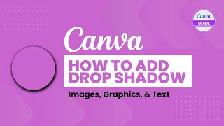 canva tutorial on How To make Text Drop Shadow trick [upl. by Baniaz136]