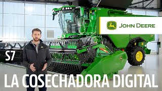 La nueva cosechadora JOHN DEERE S7 una nueva era de la automatización de cosechadoras [upl. by Silma156]