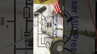 condenser mic Preamplifier with circuit diagram shortvideo shorts short electronic [upl. by Doralynn772]