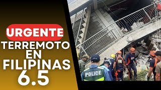 🔴URGENTE🔴FUERTE TERREMOTO CON EPICENTRO EN FILIPINAS DEJA CIUDADES CON UNA GRAN DESTRUCCION [upl. by Boelter21]