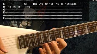 THE HEAVY METAL SCALE  Guitar Lesson  With Tabs [upl. by Asnerek771]