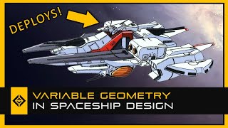 Variable Geometry in SciFi Spaceship Design [upl. by Anaeel]