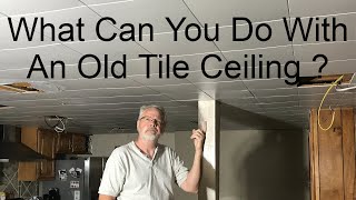 What Can You Do With an Old Tile Ceiling [upl. by Shapiro41]