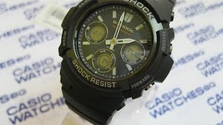 Casio  GShock AWGM100SB2A [upl. by Kired751]