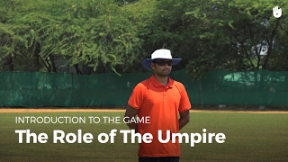 The Role of the Umpire  Cricket [upl. by Aiveneg719]