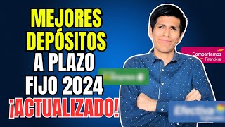 Los MEJORES depositos a plazo fijo en Perú MAYO 2024  ACTUALIZADO [upl. by Ylicic]