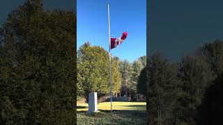 Flag at half mast [upl. by Post]