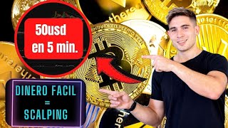 ¡Así se GANAN 50 DOLARES en 5 MINUTOS con SCALPING en BINANCE ¡PRUEBALO AHORA [upl. by Arama]