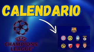 EL CALENDARIO DE LA CHAMPIONS PARA EL FC BARCELONA OCTUBRE 23 CONTRA EL BAYERN [upl. by Ahoufe]