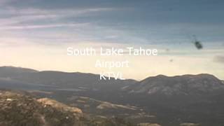 Approach into South Lake Tahoe [upl. by Releehw]