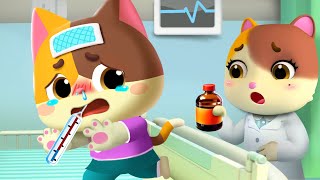 Time For a Shot  Doctor Cartoon  Kids Cartoon  Funny Stories for Kids  Mimi and Daddy [upl. by Manson]