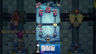 “Tactical Release Wall Breaker Safe Behind the Valkyriequot clashroyale gamer gaming gameplay [upl. by Weisman]