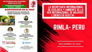 RIMLA presenta LA BIODIVERSIDAD EN EL PERU Fauna Terrestre y Acuatica [upl. by Adamec]