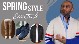 12 Spring Style Essentials Every Man Needs 2024 [upl. by Anselma169]