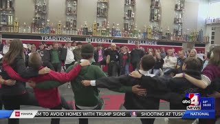 American Fork High School marching band prepares for national competition [upl. by Heurlin718]