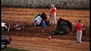 Sidecar Crash at Speedway City Adelaide [upl. by Eceinehs]