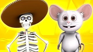 dem bein  skjelett danse for barn  Barnesanger på Norsk  Dem Bones  Kids Tv Norsk [upl. by Anivek]