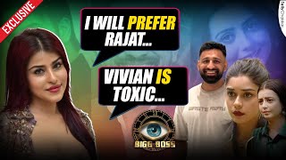 Bigg Boss 18 Wildcard Entry Edin Rose Ka Unfiltered Reaction On Rajat Chahat amp Eisha  Exclusive [upl. by Anedal]