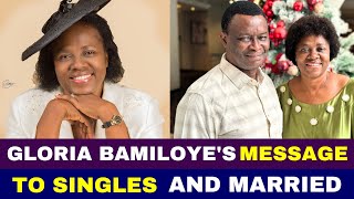 Mummy Gloria Mike Bamiloyes Message To The Married and Singles [upl. by Shir]