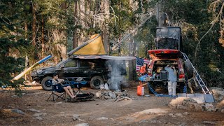 Lake Camping in Tahoe National Forest [upl. by Tigdirb]