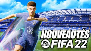 FIFA 22  TOUTES LES NOUVEAUTÉS GAMEPLAY  Attaque amp Défense Gestes Techniques Tactiques etc [upl. by Dedie]