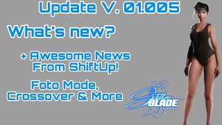 Stellar Blade Update 1005  News from ShiftUp [upl. by Havot]