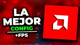 La MEJOR Configuración Para FPS En AMD SOFTWARE 🚀✅ [upl. by Hahcim748]