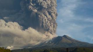 Calbuco eruption about 10 minutes in [upl. by Ara594]