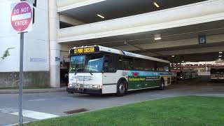 BeeLine Bus Port Chester bound Orion V 626 Rt13 leaving White Plains TransCenter [upl. by Annadroj719]