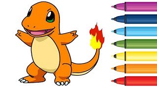 How To Draw Pokemon Charizard [upl. by Alakcim]